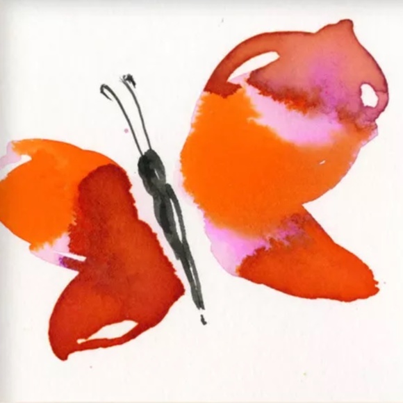 Original Watercolor Butterfly Painting, Kathy Morton Stanion - Butterfly 2019-5 - Picture 2 of 2